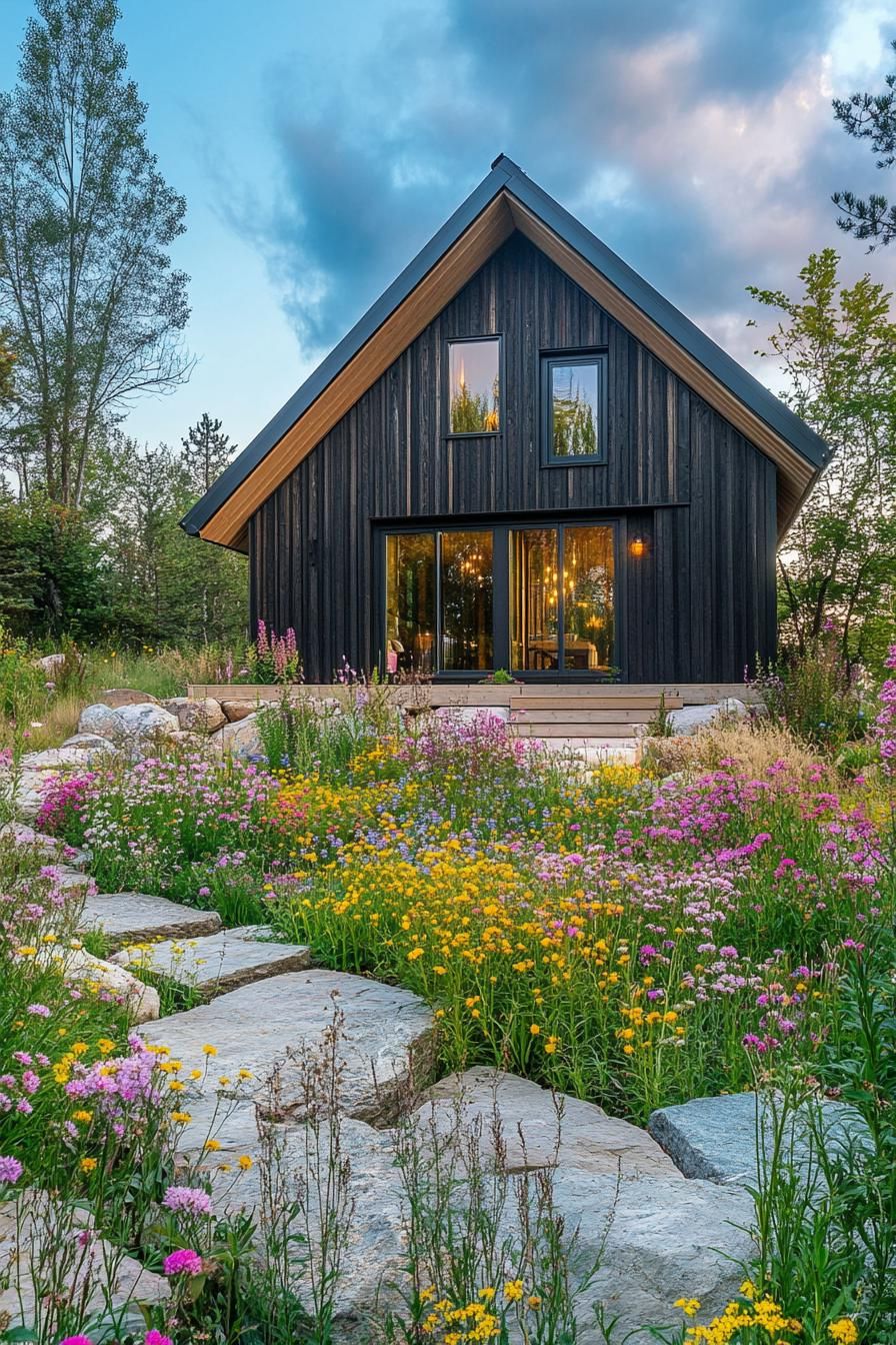 Rustic Barn House With A Wildflower Garden - photo 3