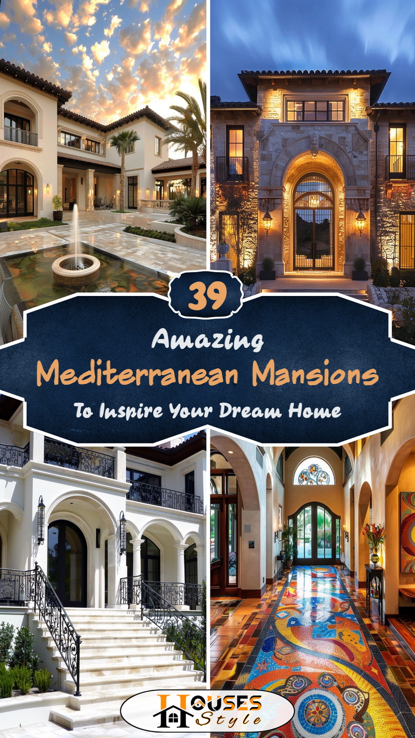 39 Mediterranean Mansions to Inspire Your Dream Home