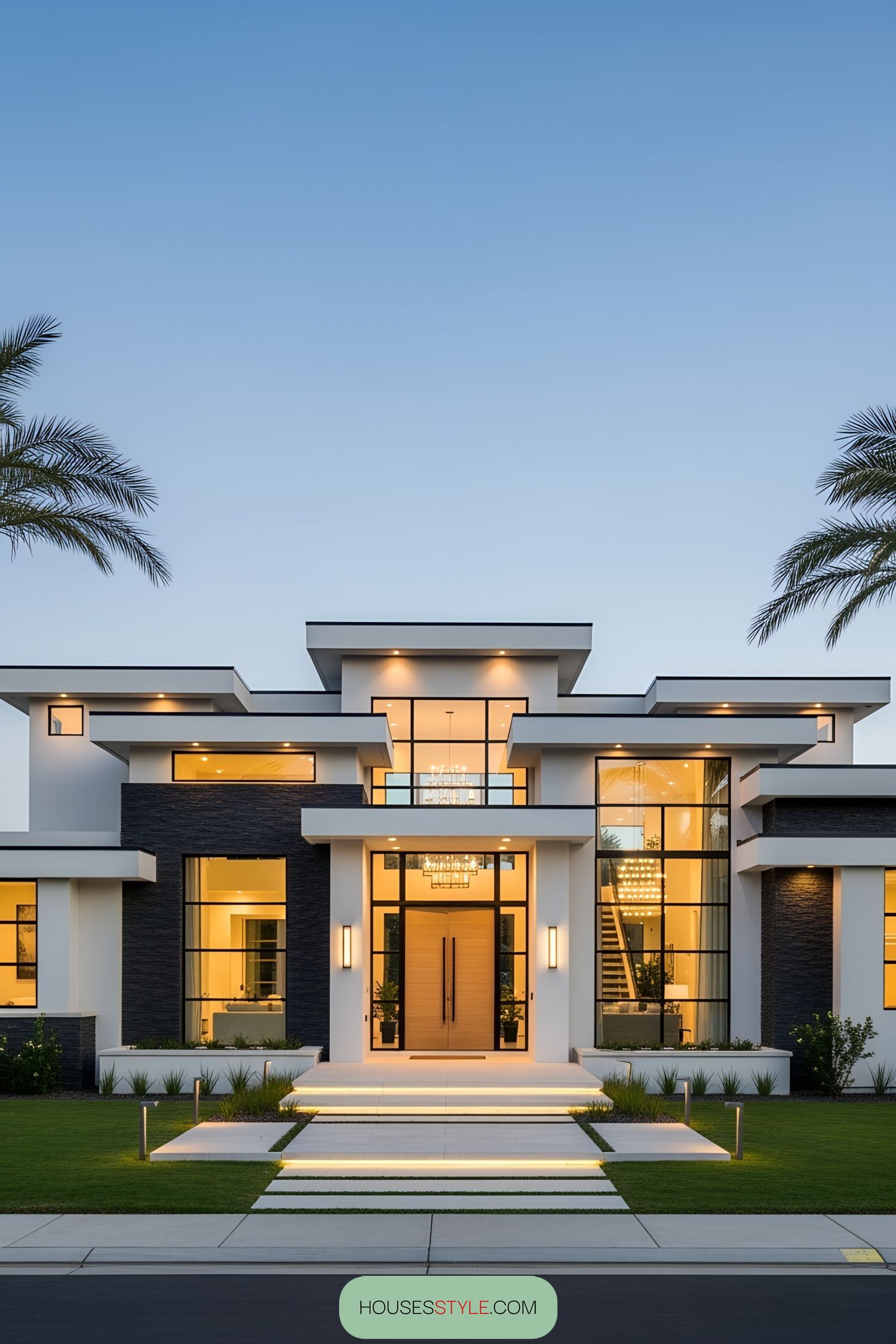 A Tropical Retreat Surrounded by Palm Trees