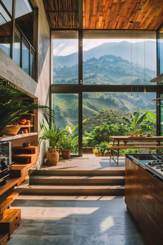 Sunken Kitchen With a Raised View - photo 2