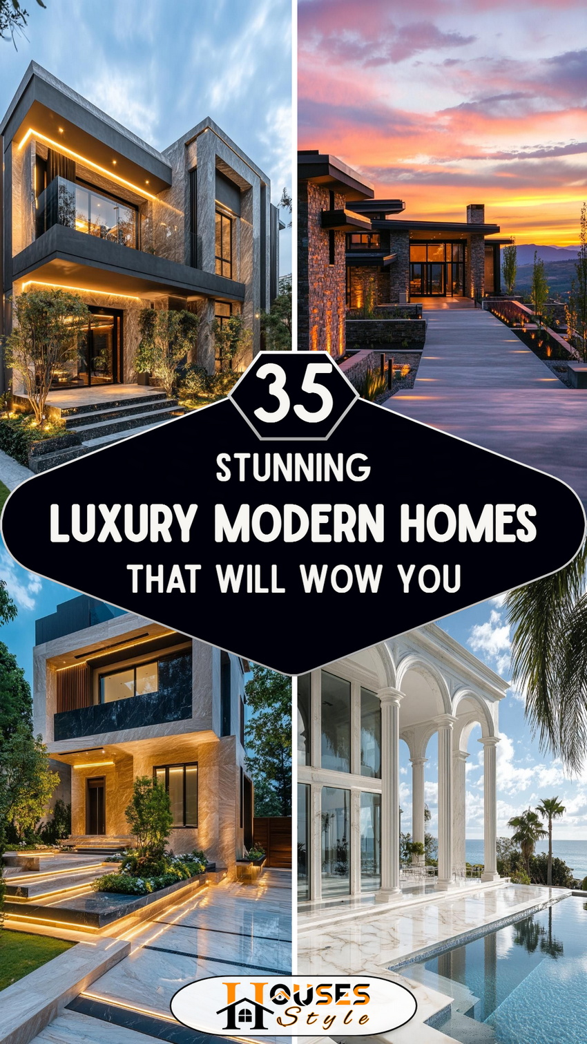 35 Stunning Luxury Modern Homes That Will Wow You