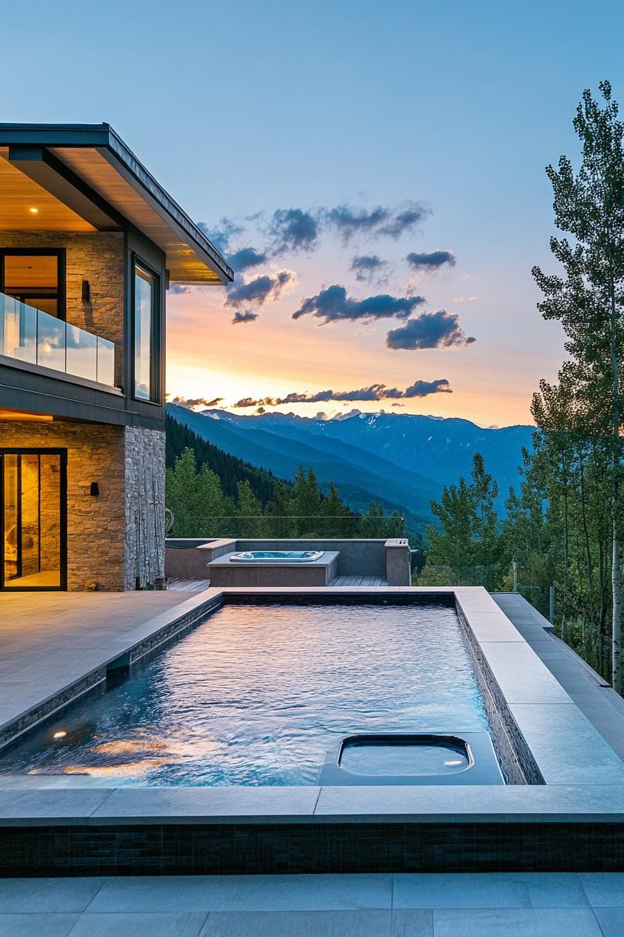 10) Pool With Integrated Hot Tub - photo 4