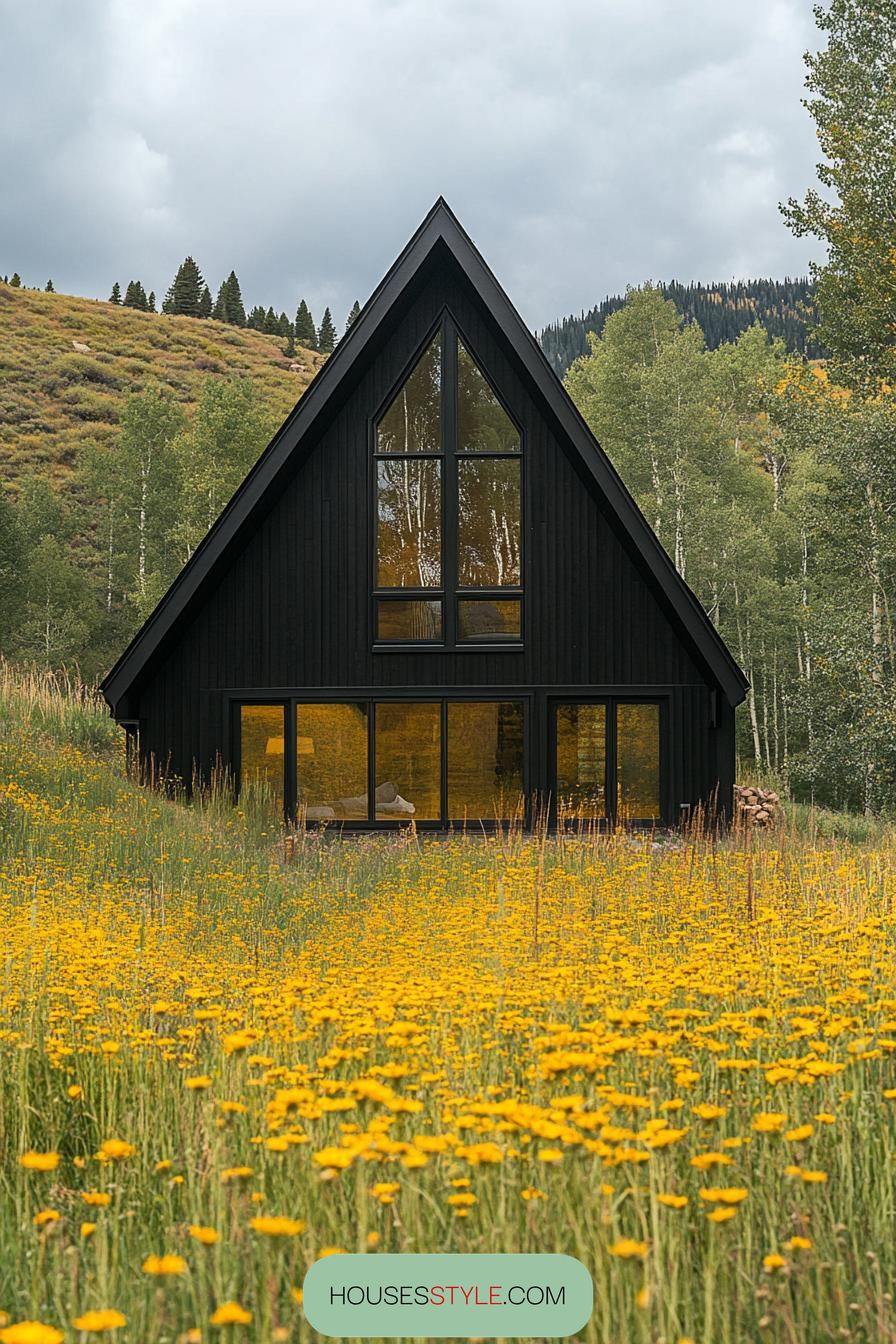 Warm Wood Interiors Behind a Dark Facade - photo 2