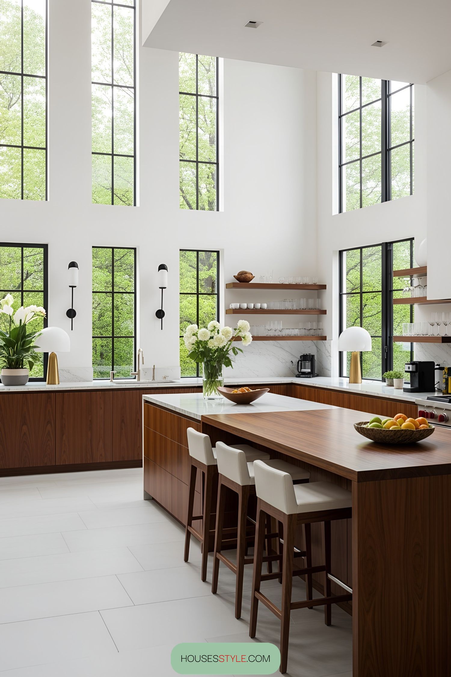 Bright Kitchen with Sunlit Charm