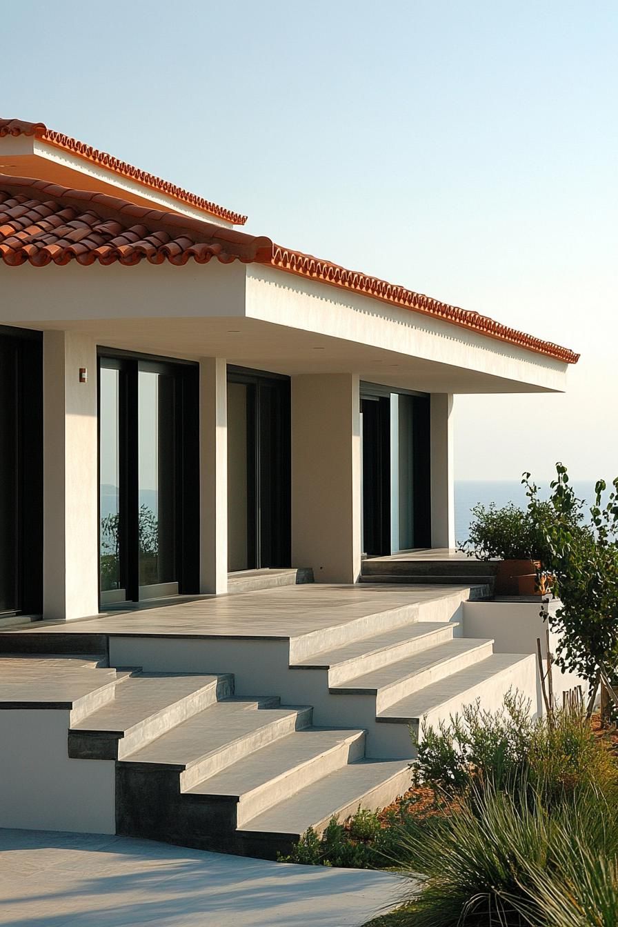 Terracotta Roof Villa on the Greek Coast