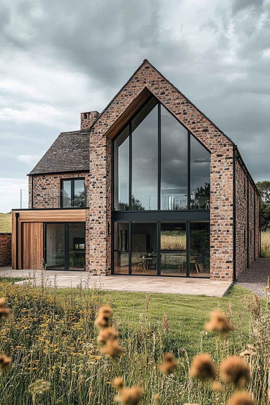 Mixed-material Facade Ideas