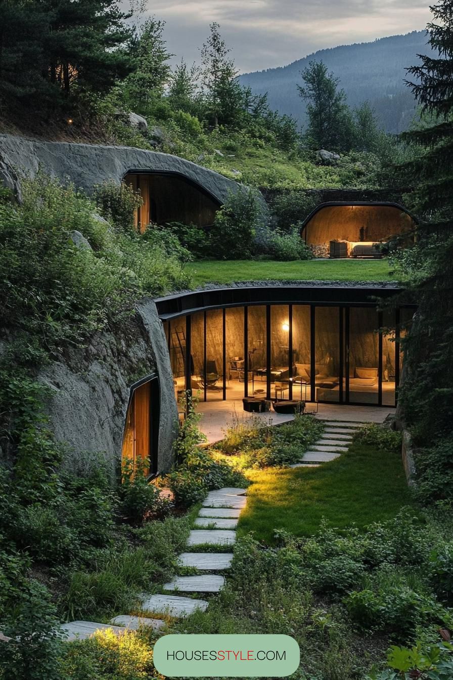 Underground Bunker With Green Roof - photo 2