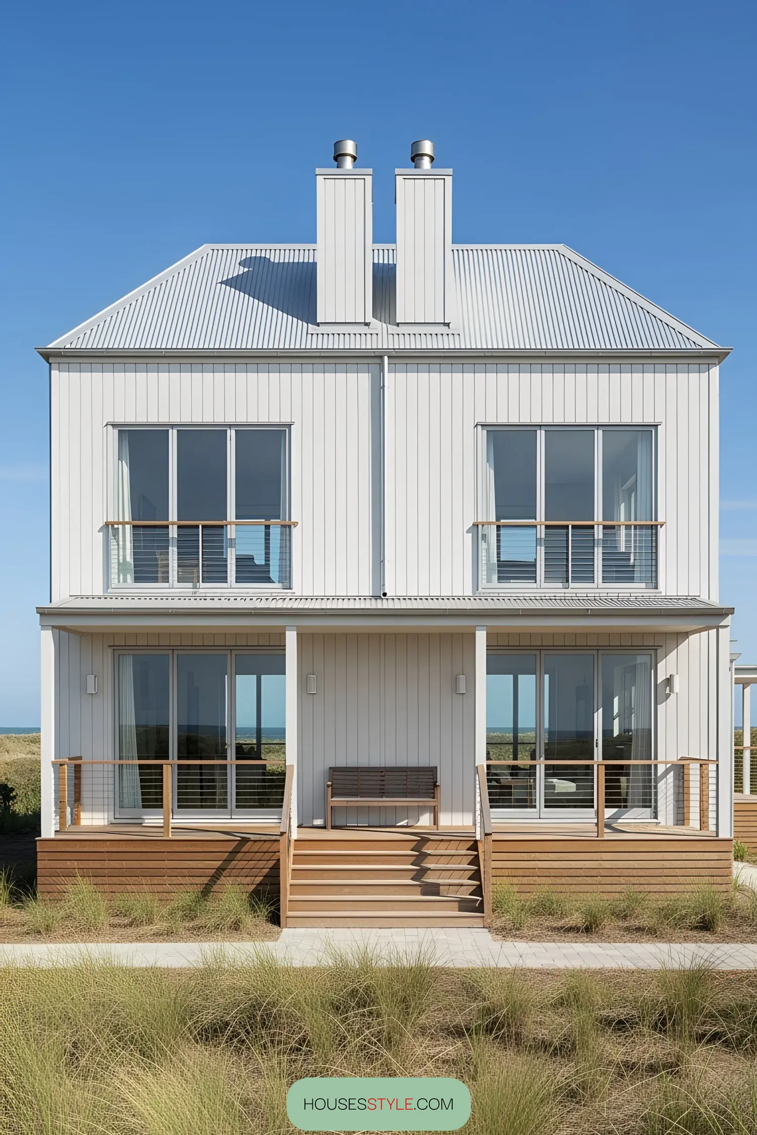 A Playful Cottage Along the Coast