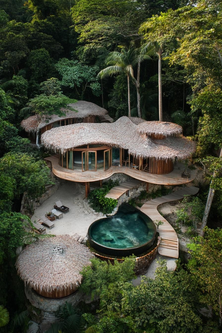 Eco-Friendly Jungle Retreat Villa