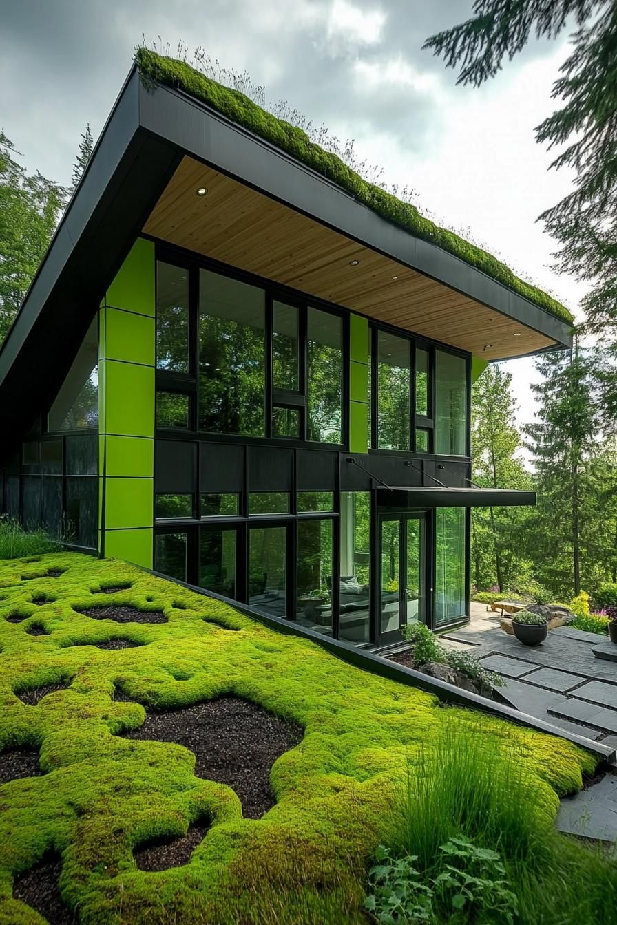 Moss-Covered Roofing Ideas - photo 3
