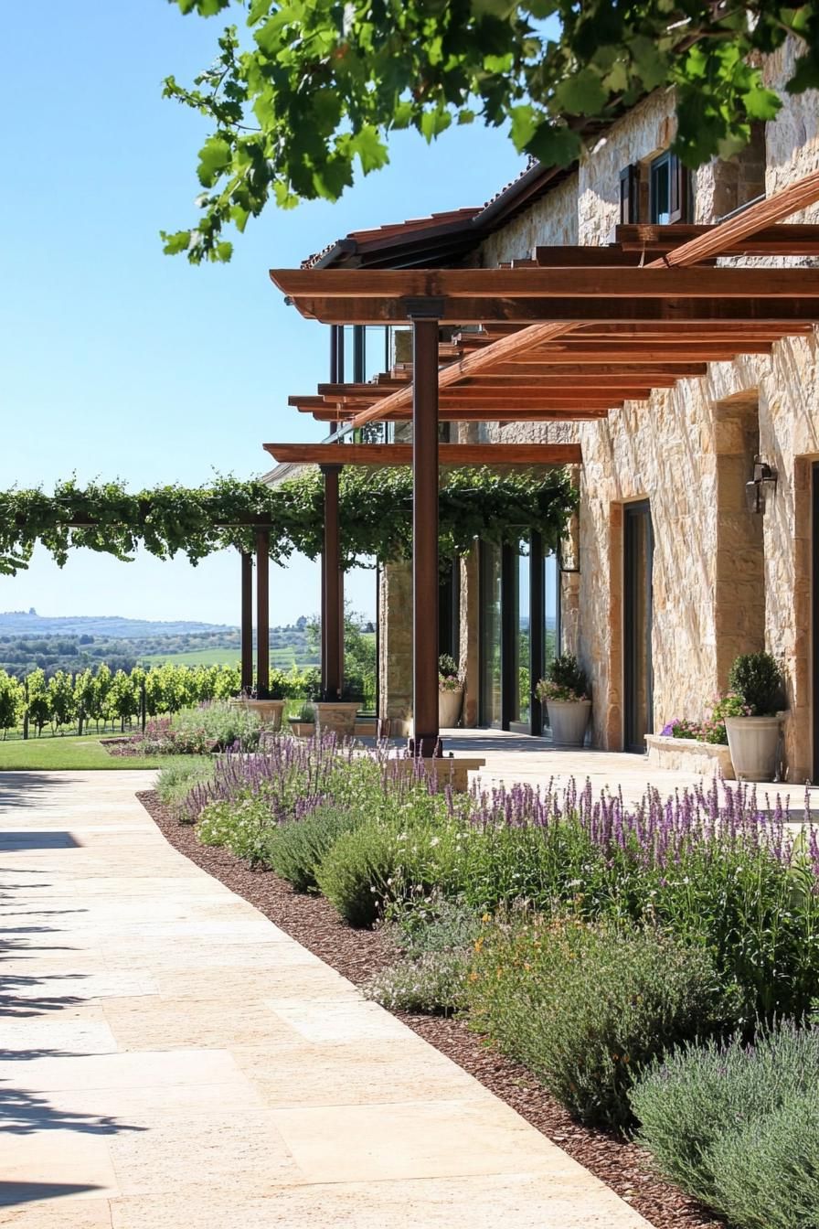 Vineyard Estate Featuring an Outdoor Pergola - photo 4