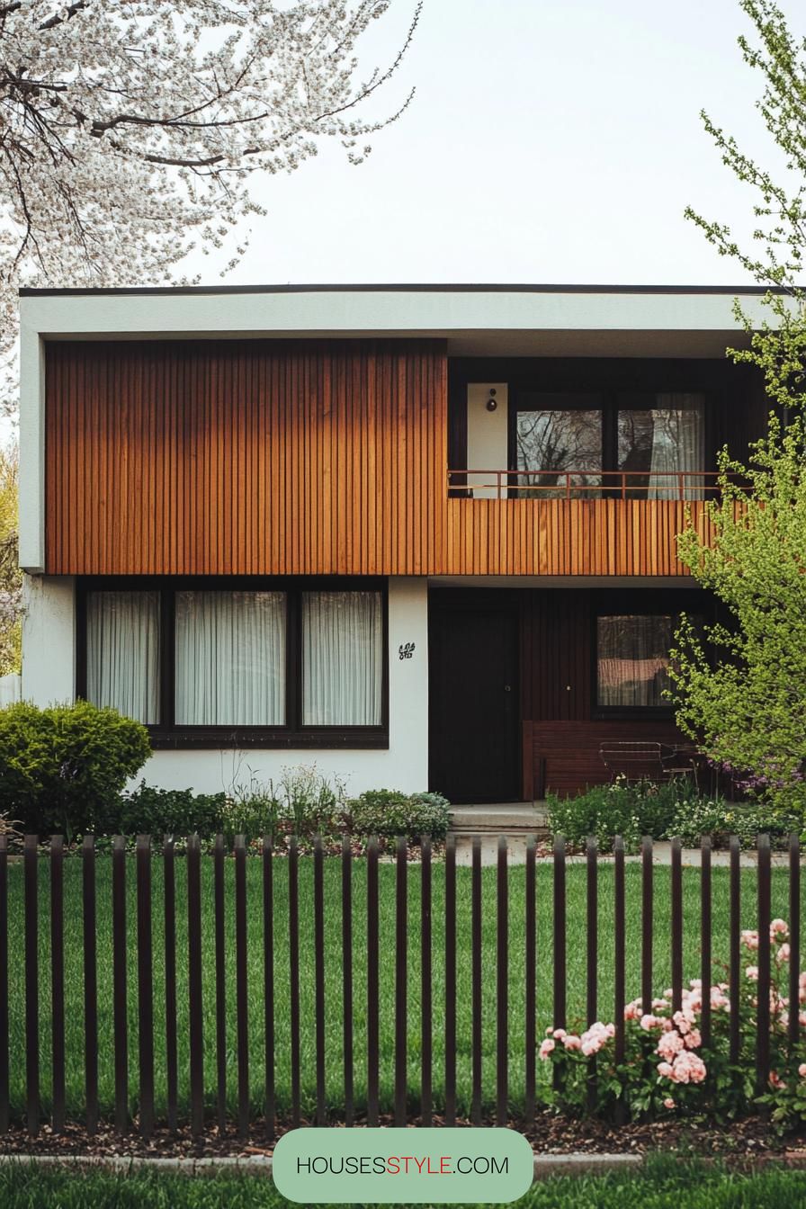 Fencing With Vertical Slats