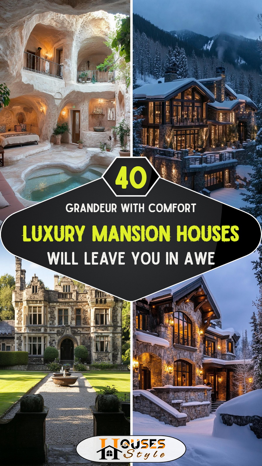 These 40 Luxury Mansion Houses Will Leave You in Awe