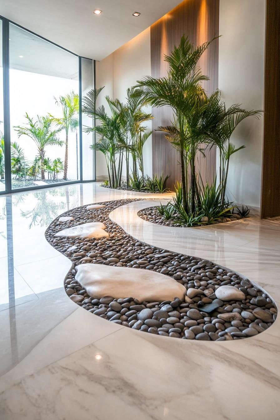 Dreamy Zen-Style Indoor Courtyard