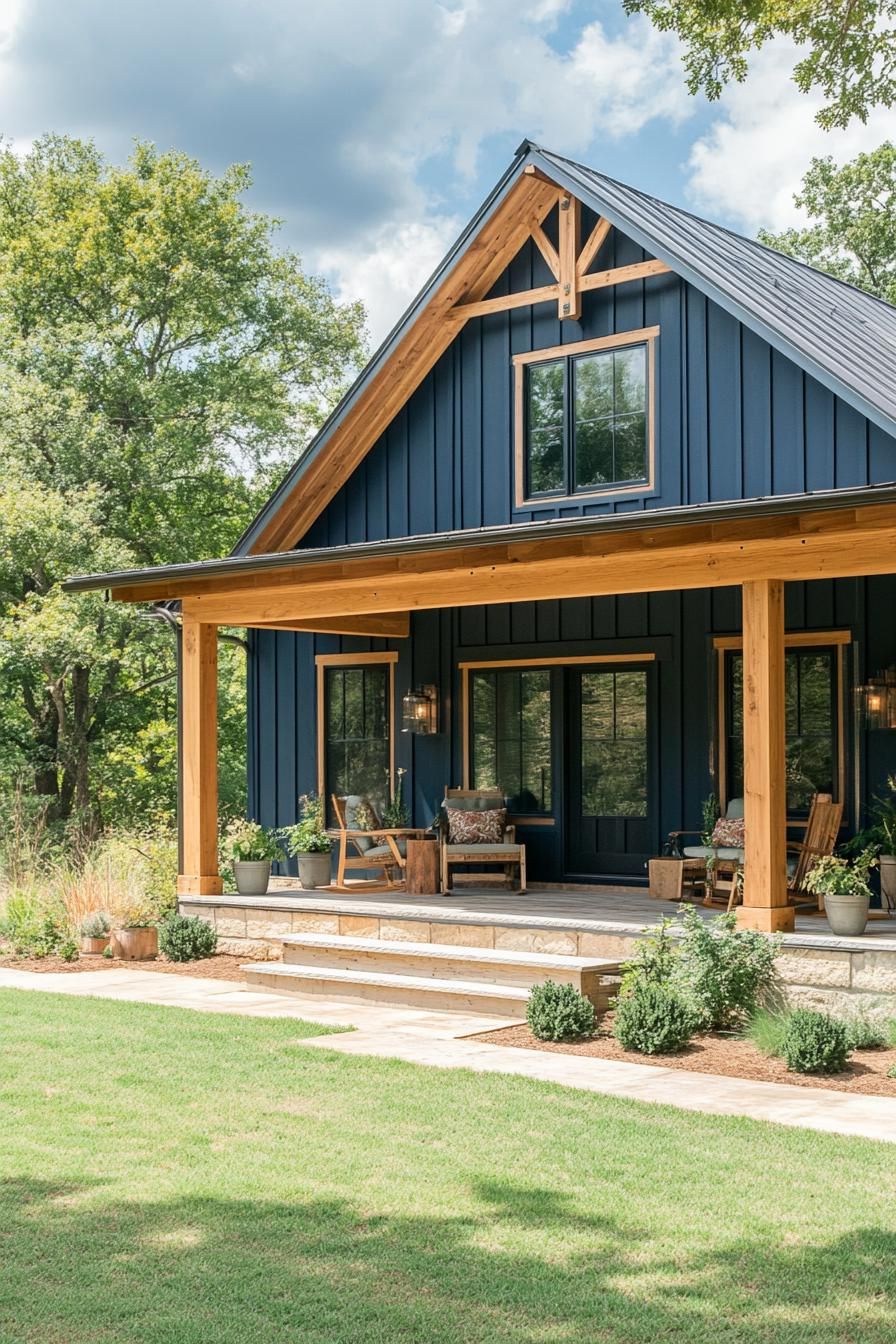 Rustic Charm Paired With Modern Style
