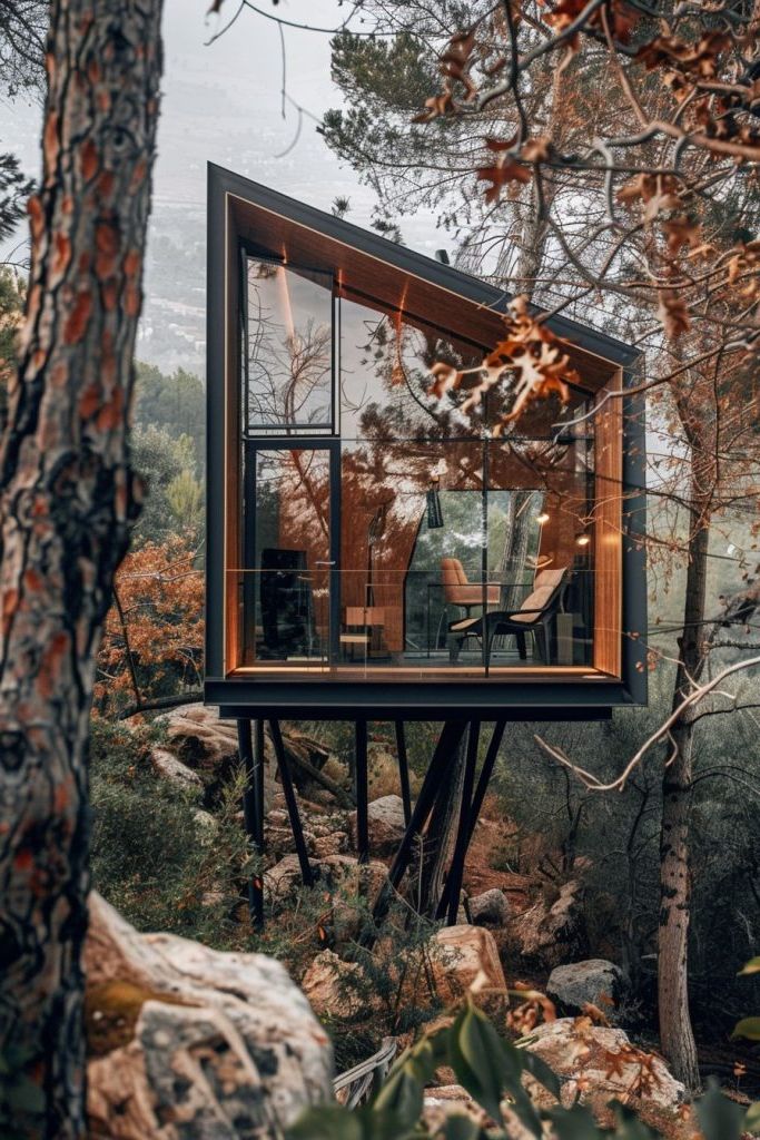 Treehouse Workspace With Glass Front - photo 3