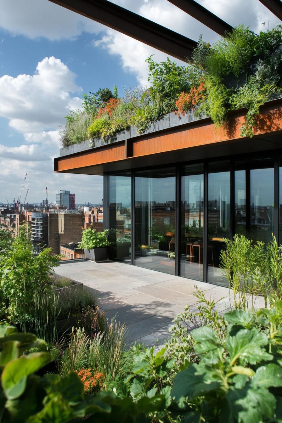 Penthouses With Rooftop Gardens