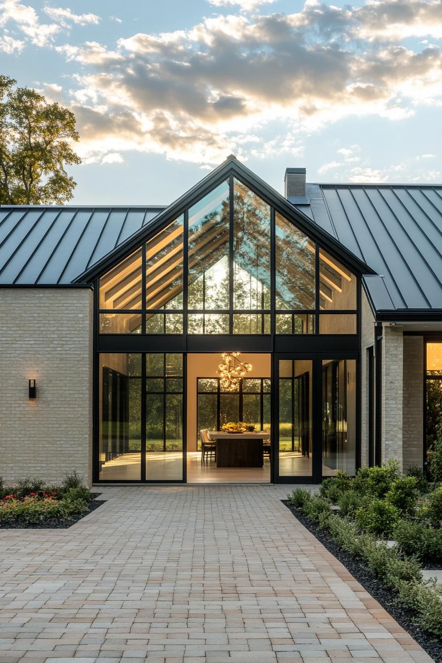 3. Modern Atrium House - photo 3