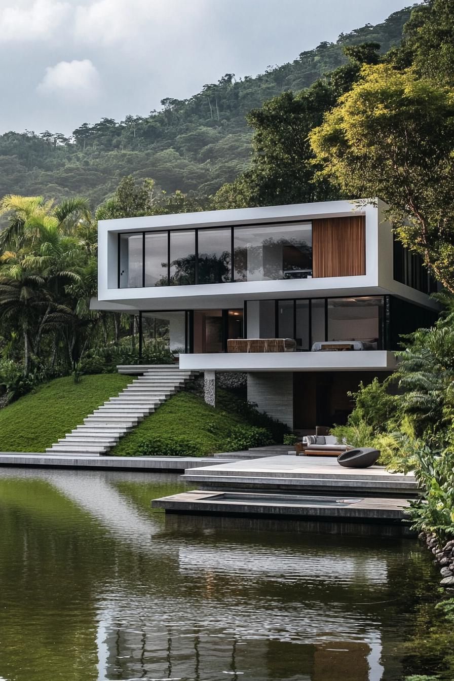Floating Staircases Leading to Terraces - photo 4