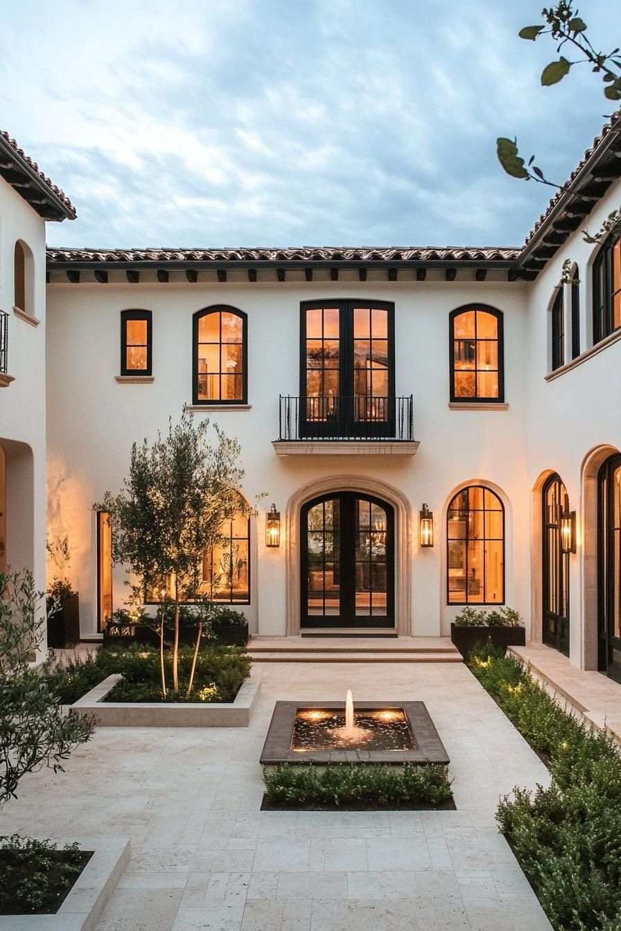 A Spanish Mediterranean Home With Modern Flair