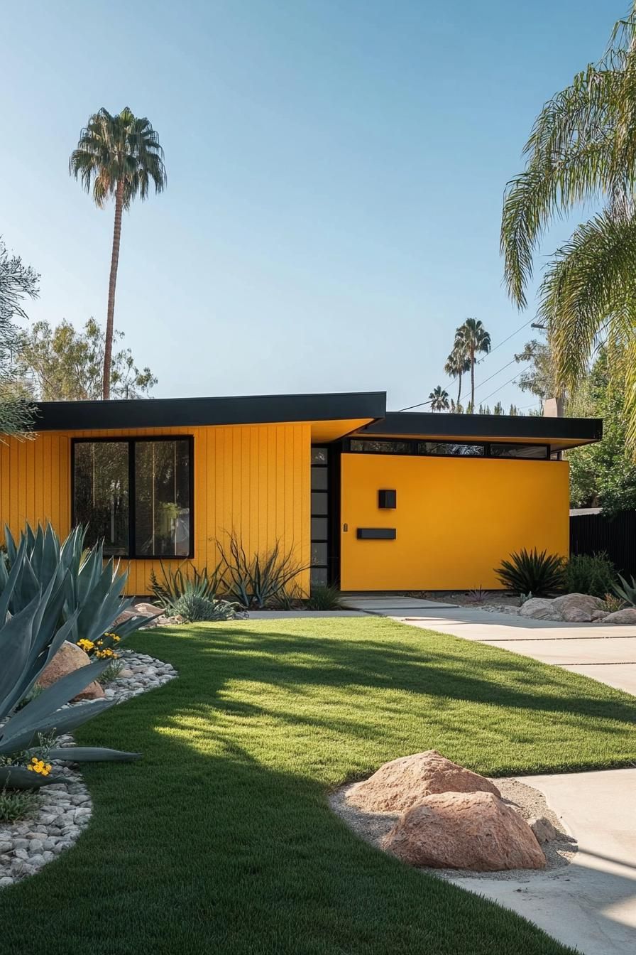 Mustard Yellow Paired with Charcoal Trim - photo 2
