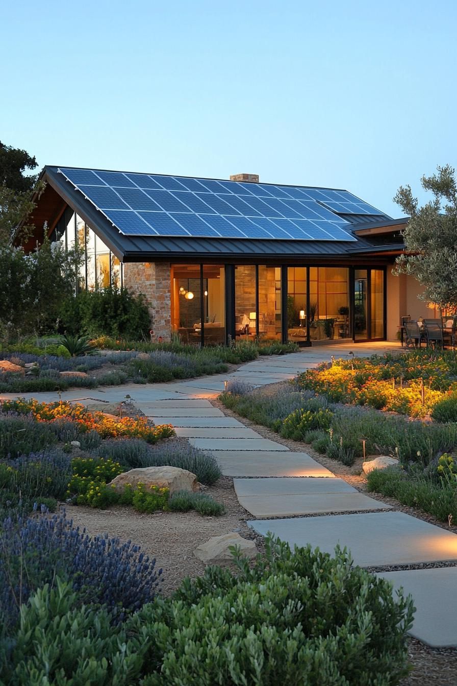 Solar-Ready Ranch House Design