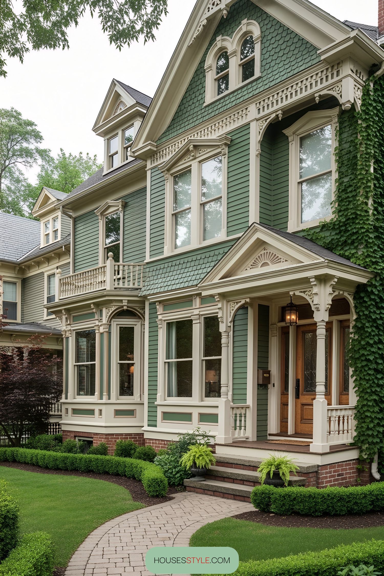 The Green Grandeur: Timeless Victorian Charm