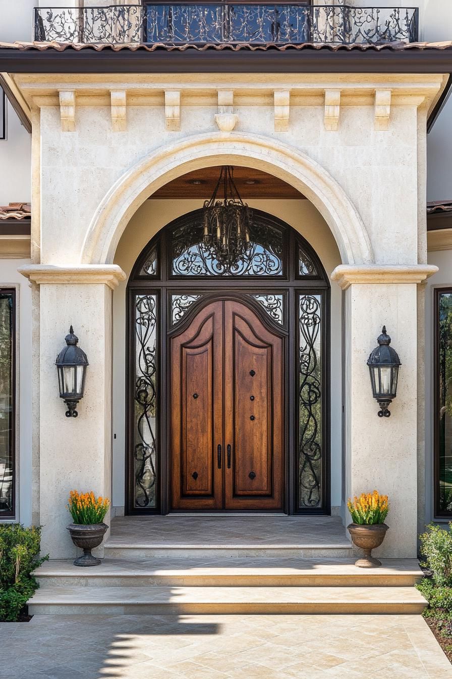 Grand Carved Entry Doors - photo 2