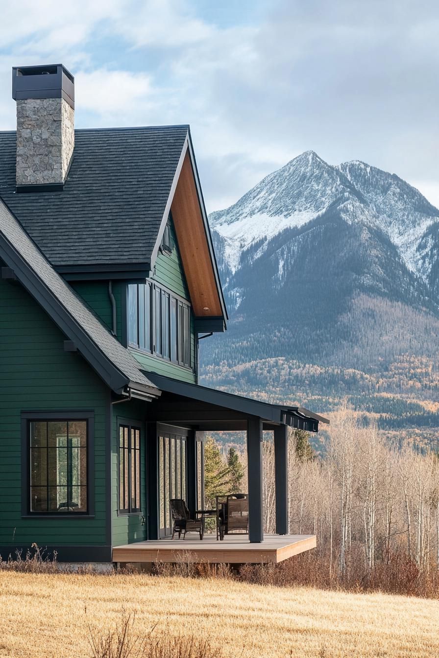 A Gabled Retreat in Wild Mountain Heights