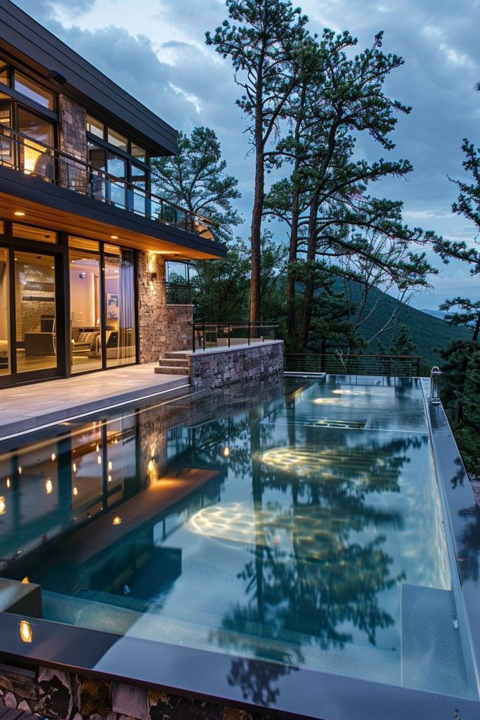 Infinity Pools on Hillsides