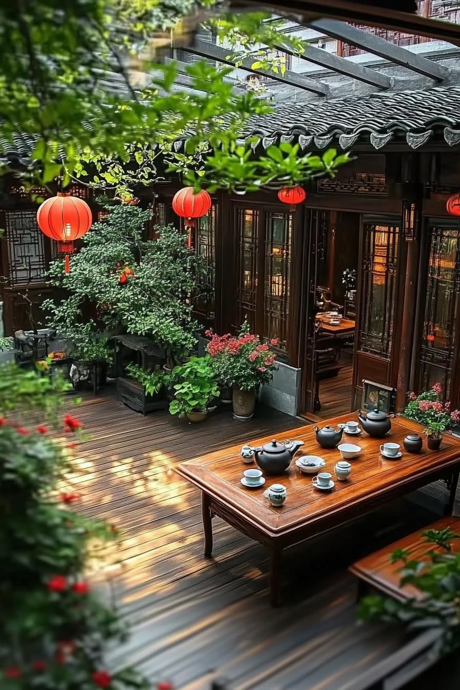 Courtyards With A Private Tea House - photo 4