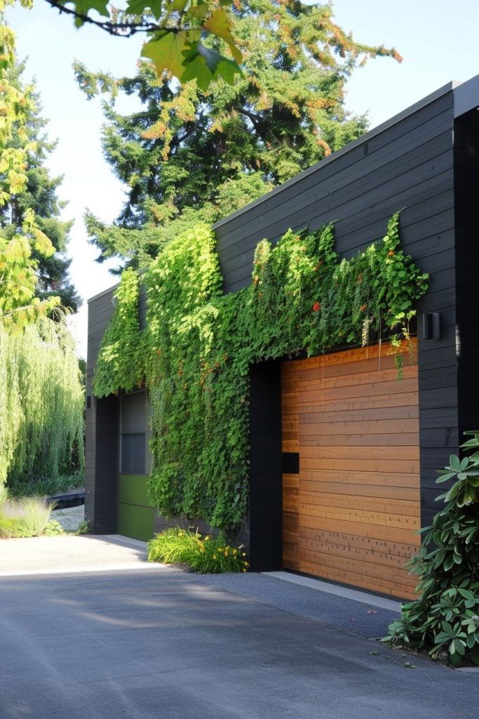 Living Wall Garage Exterior