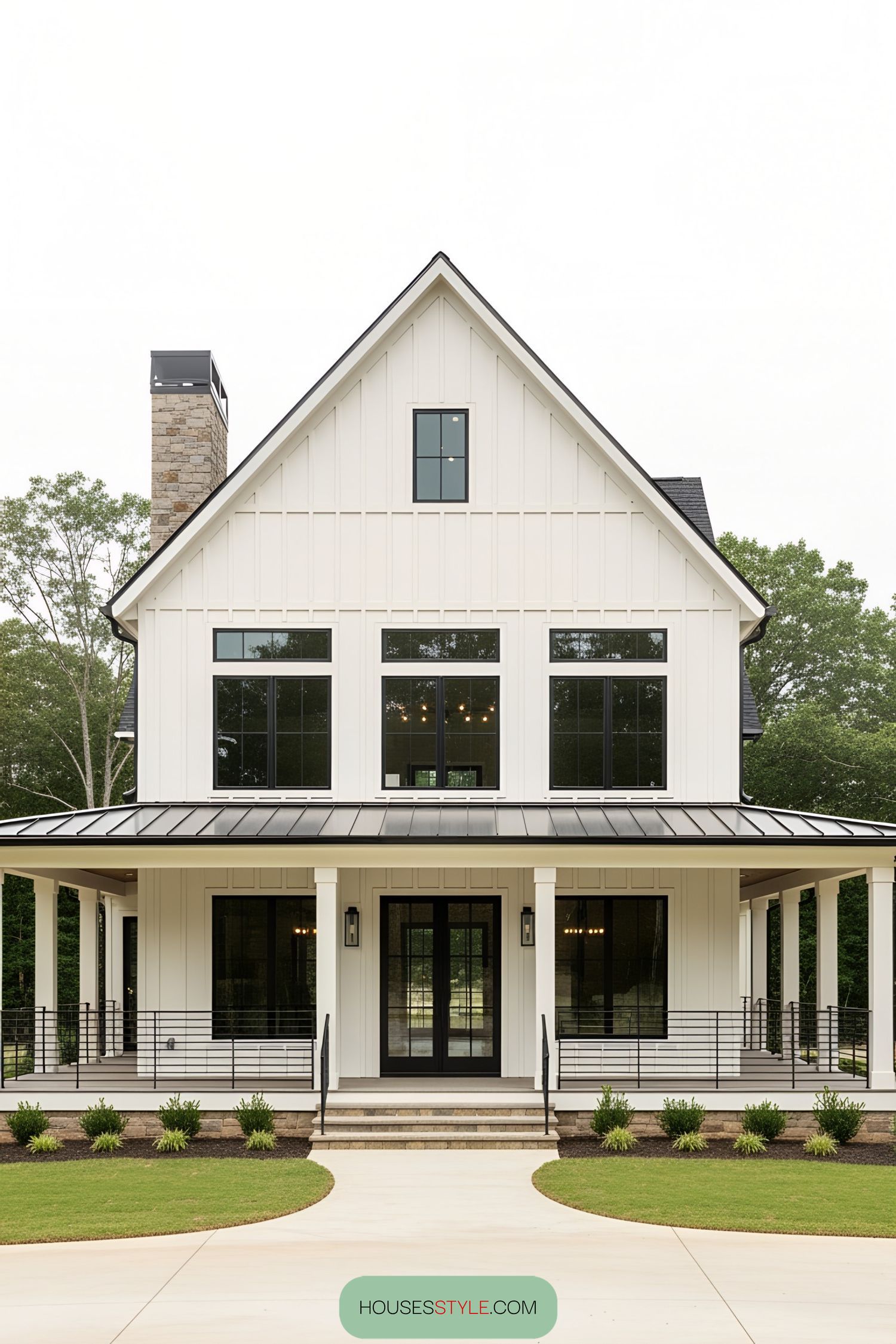 A Home with a Warm Front Porch Welcome