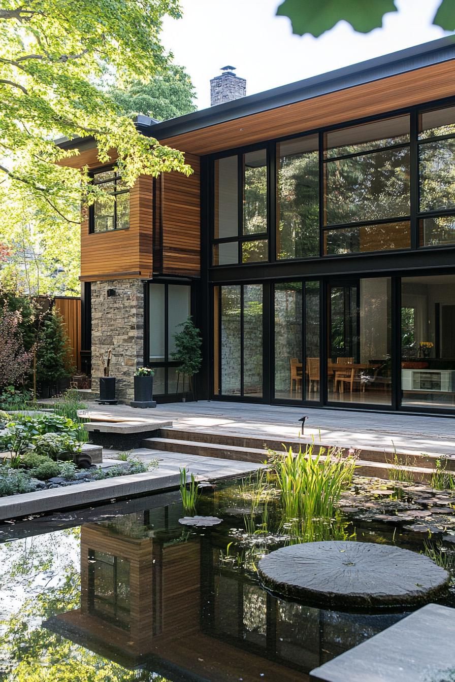 Contemporary Homes Blending Steel and Wood