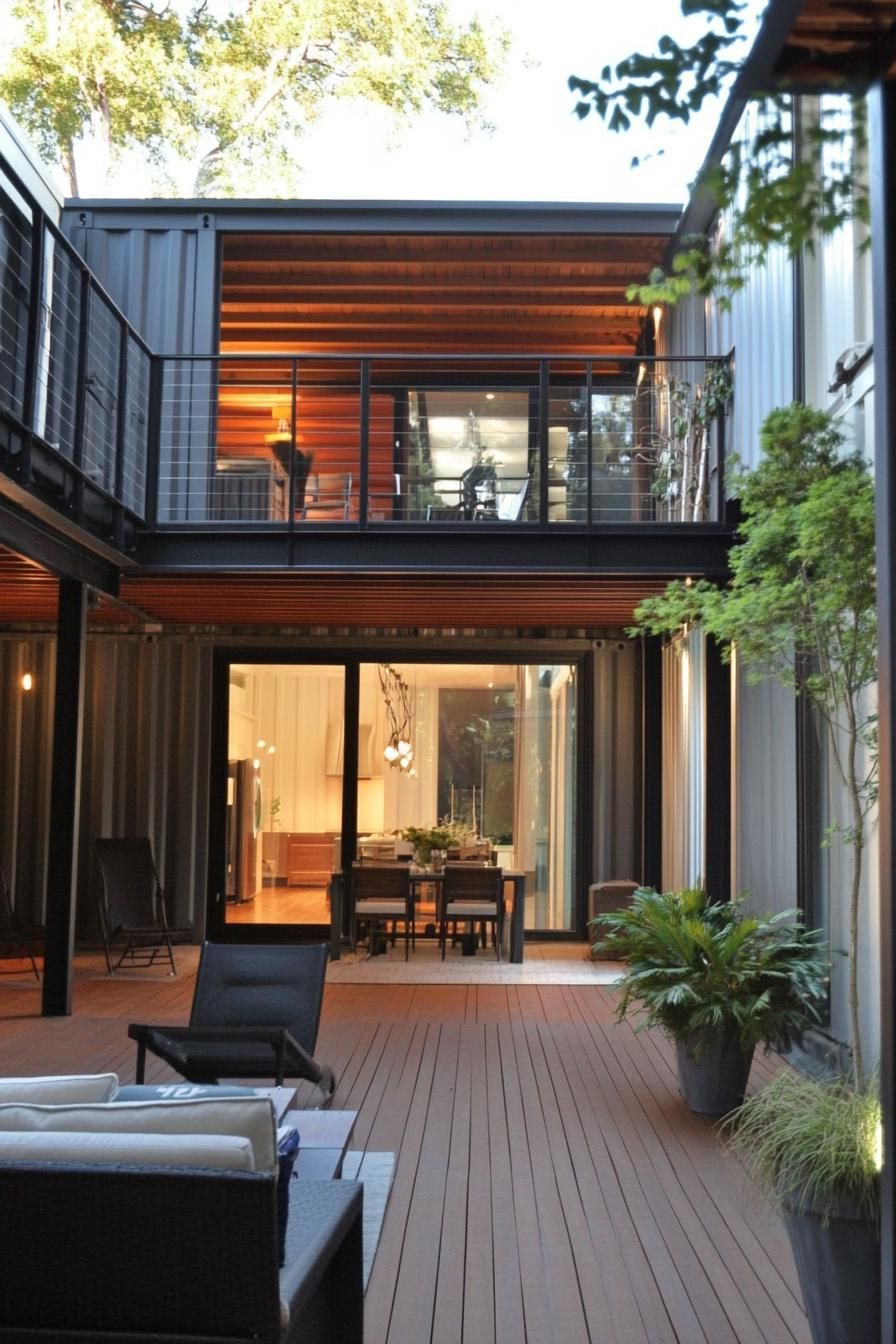 A Sleek Container Home Getaway