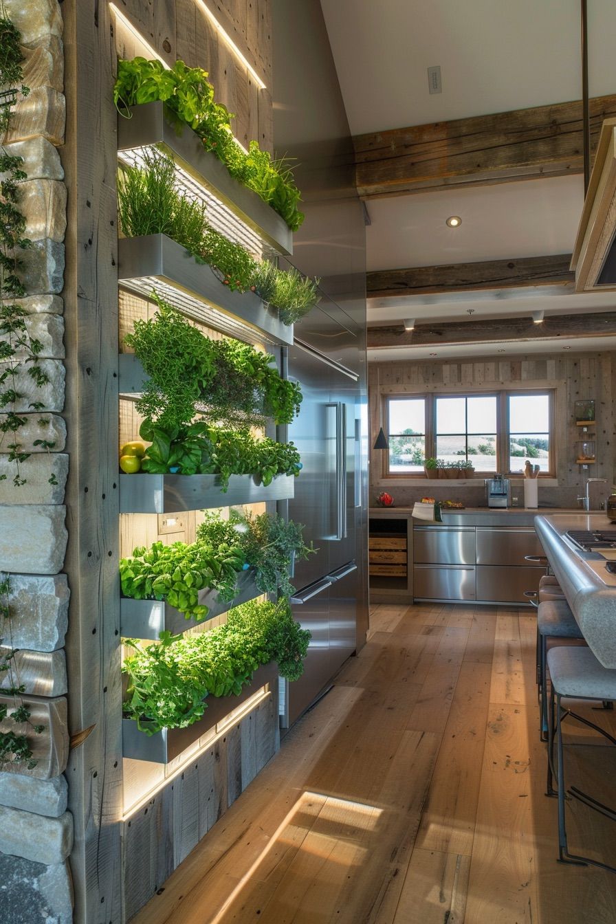 Growing Herbs in Vertical Gardens - photo 4