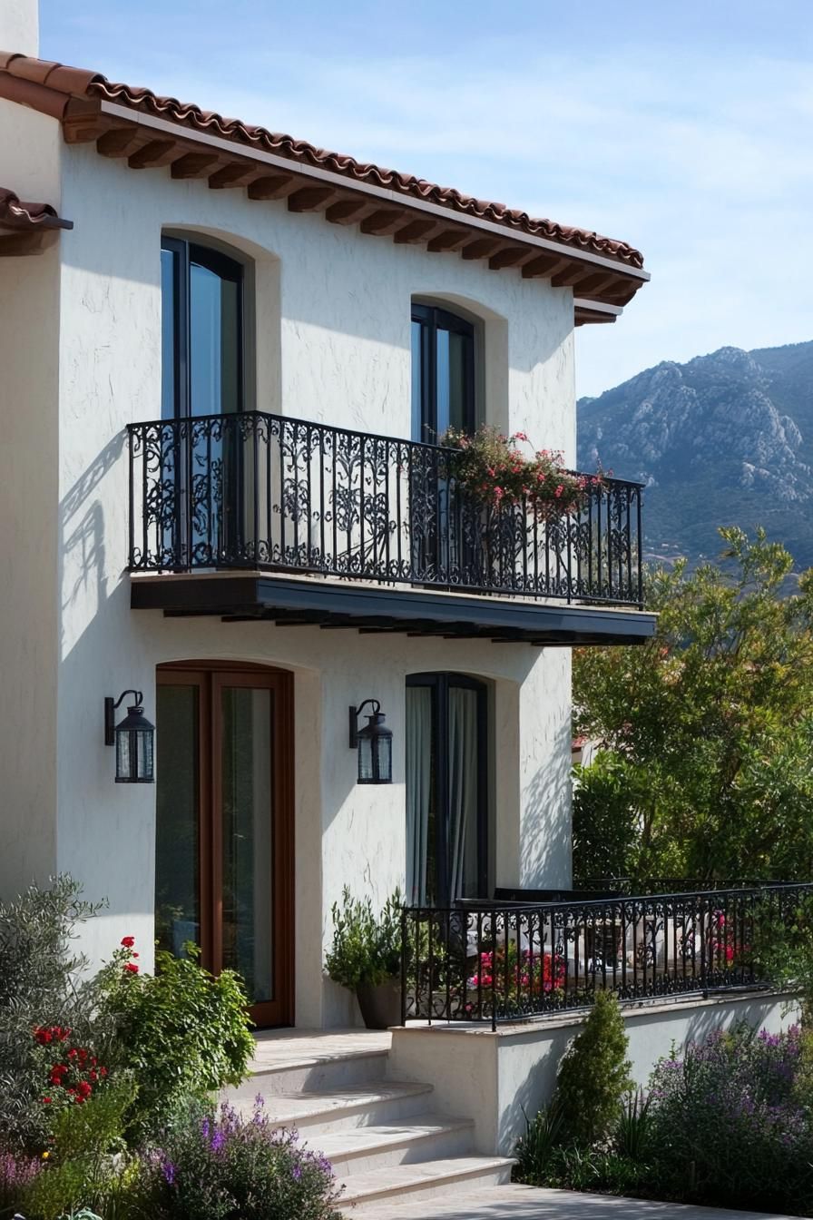 Ornate Wrought Iron Balconies - photo 3