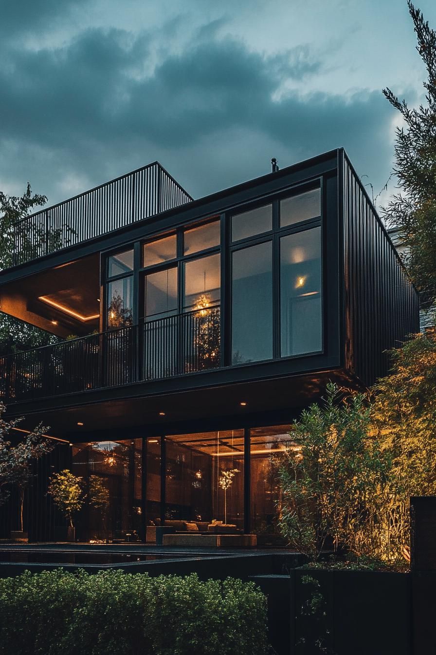 Industrial Loft With Steel and Velvet