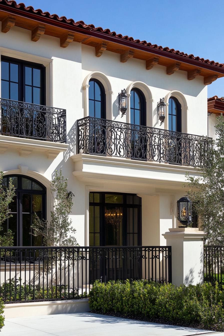 Balconies With Detailed Iron Railings - photo 3