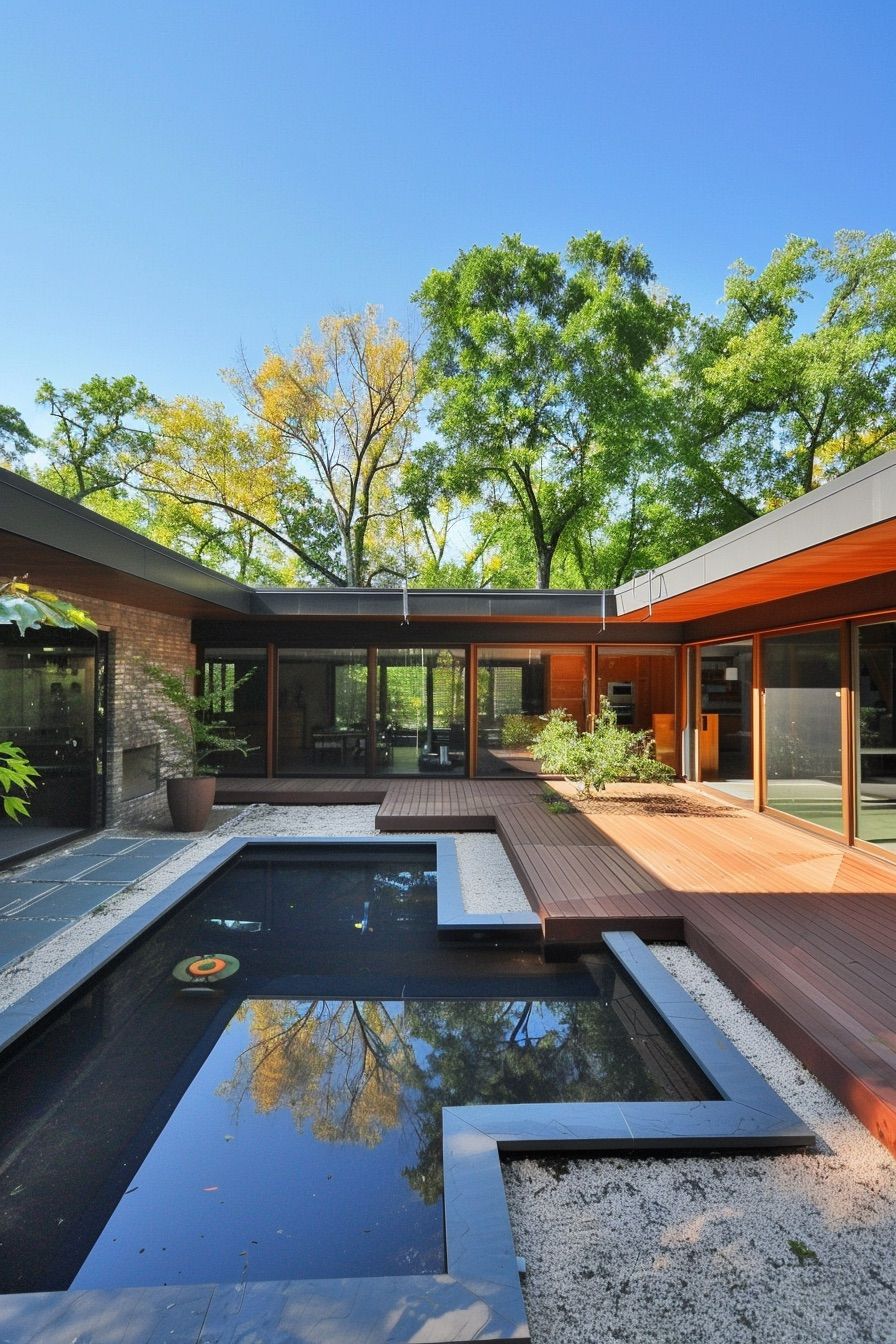Wooden Decks That Float Above the Yard - photo 4