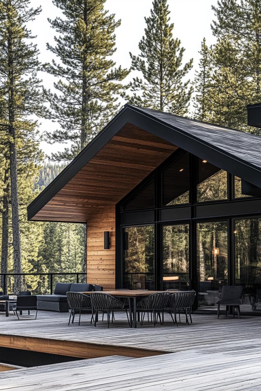 A Modern Chalet Deep in the Forest