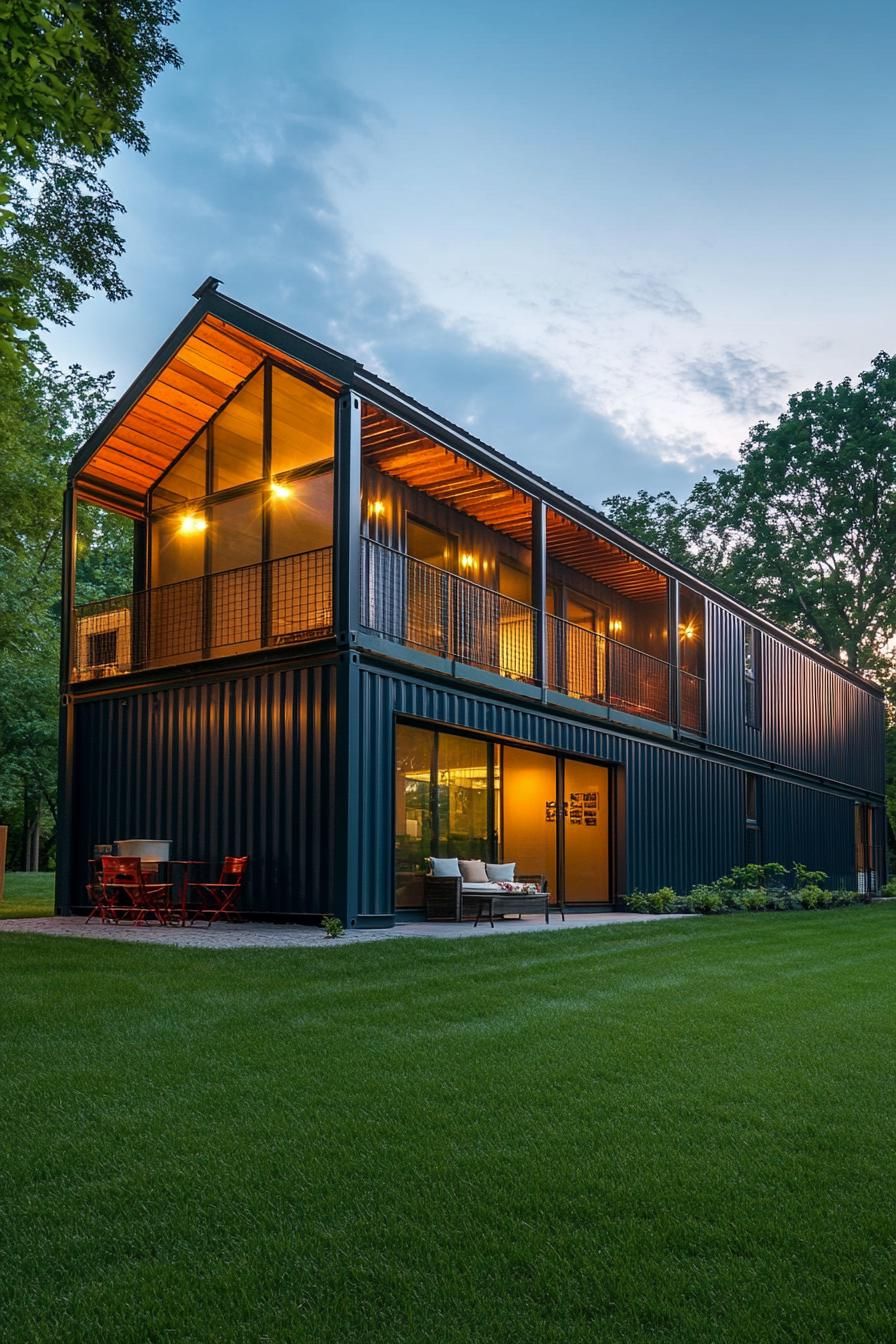 A Cozy Modern Container Build