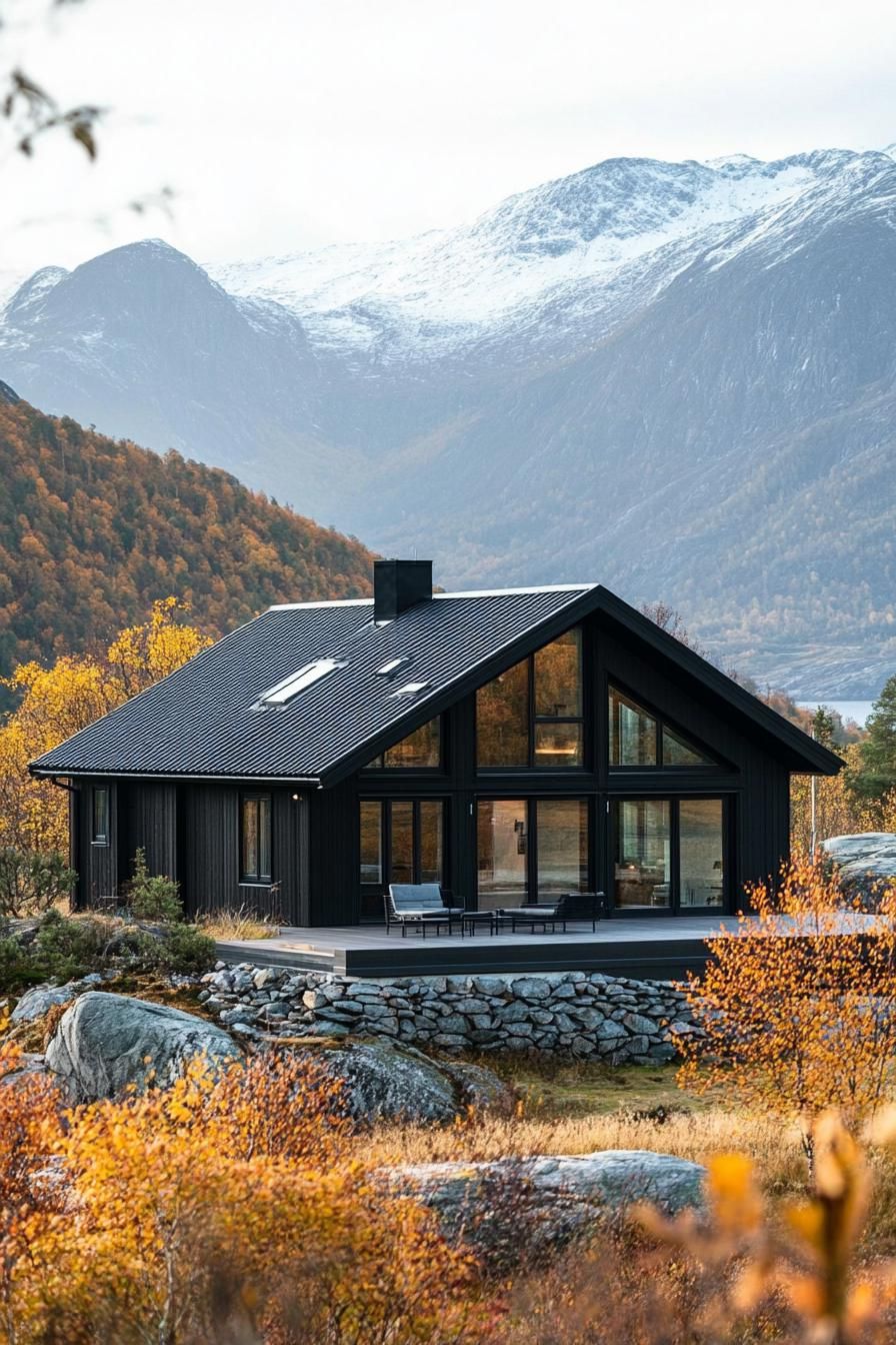 Compact Modern Cabin in the Mountains