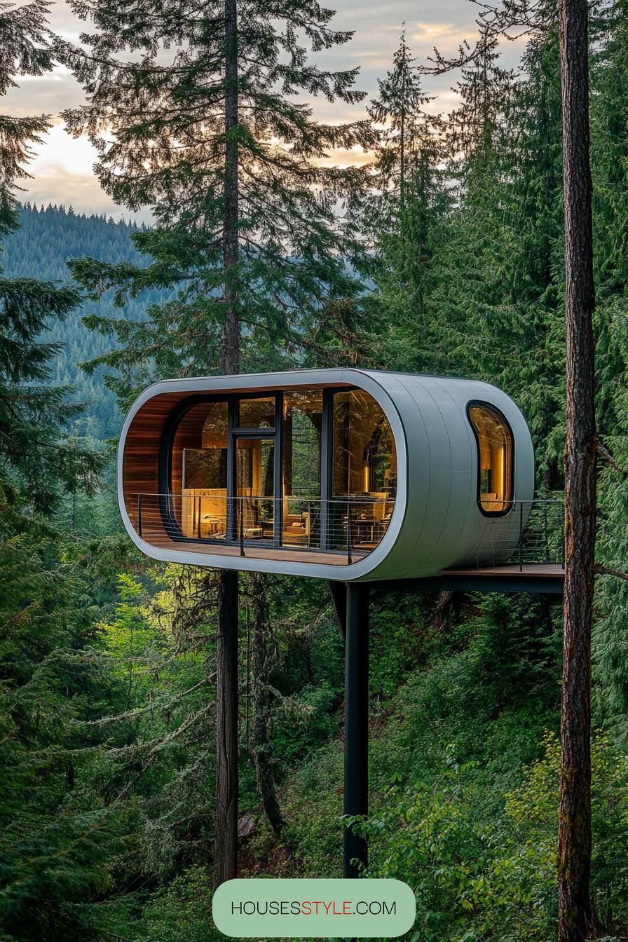 Eco-friendly Tiny House On Stilts - photo 4