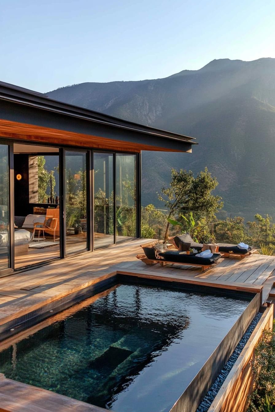 Pools Built Into a Raised Deck - photo 3