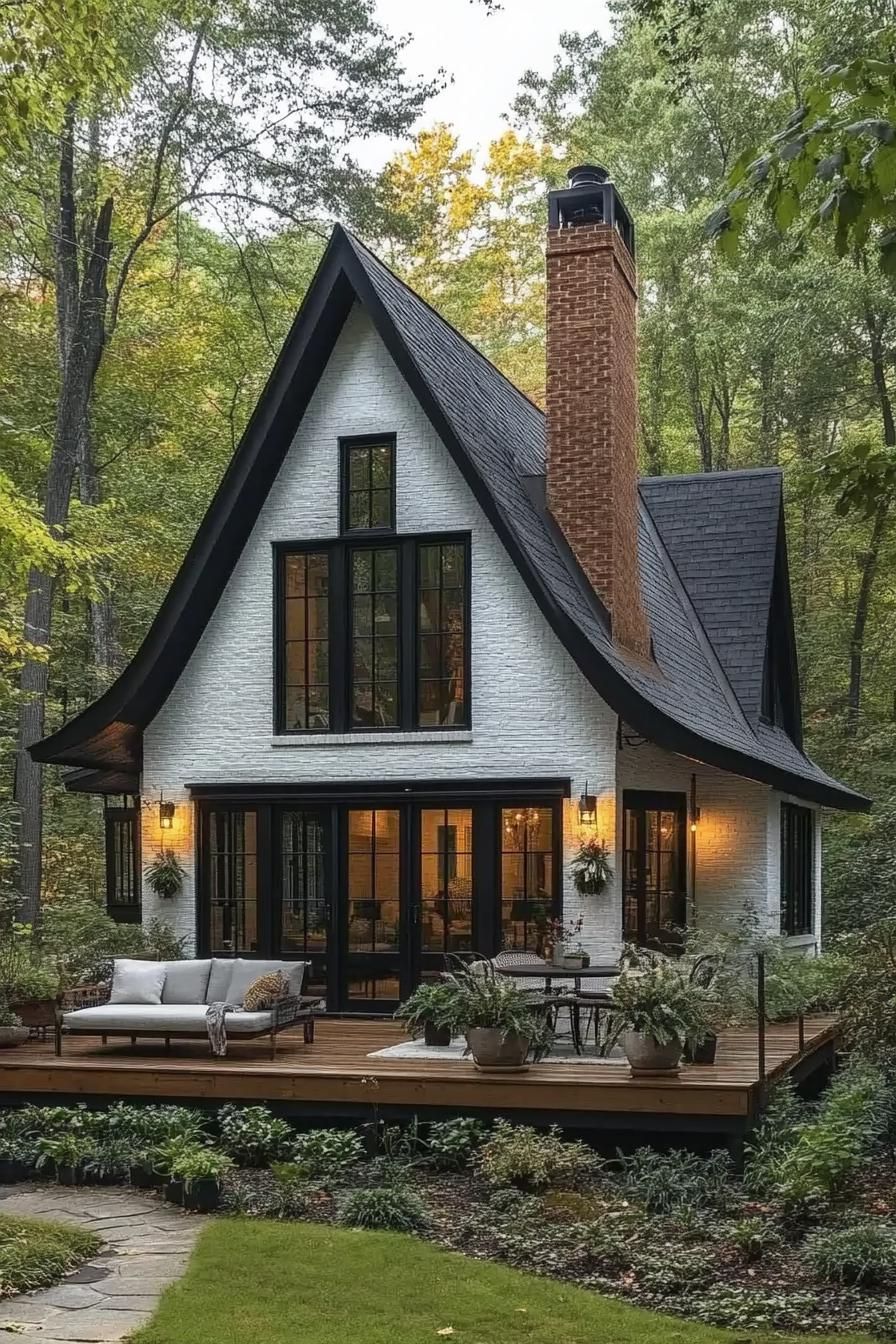 Forest Cottage With Storybook Charm