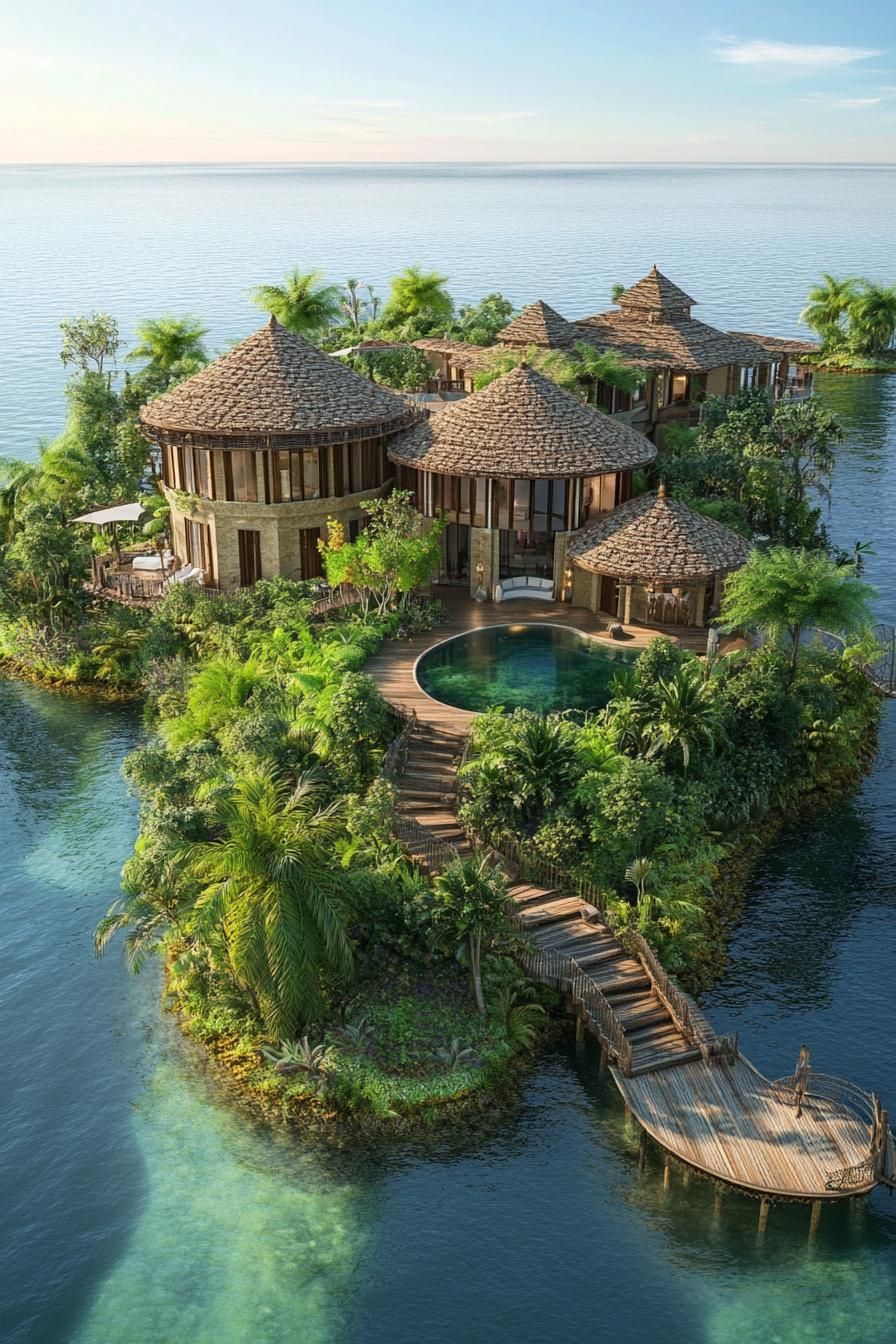 Private Island Estate With Overwater Bungalows - photo 2
