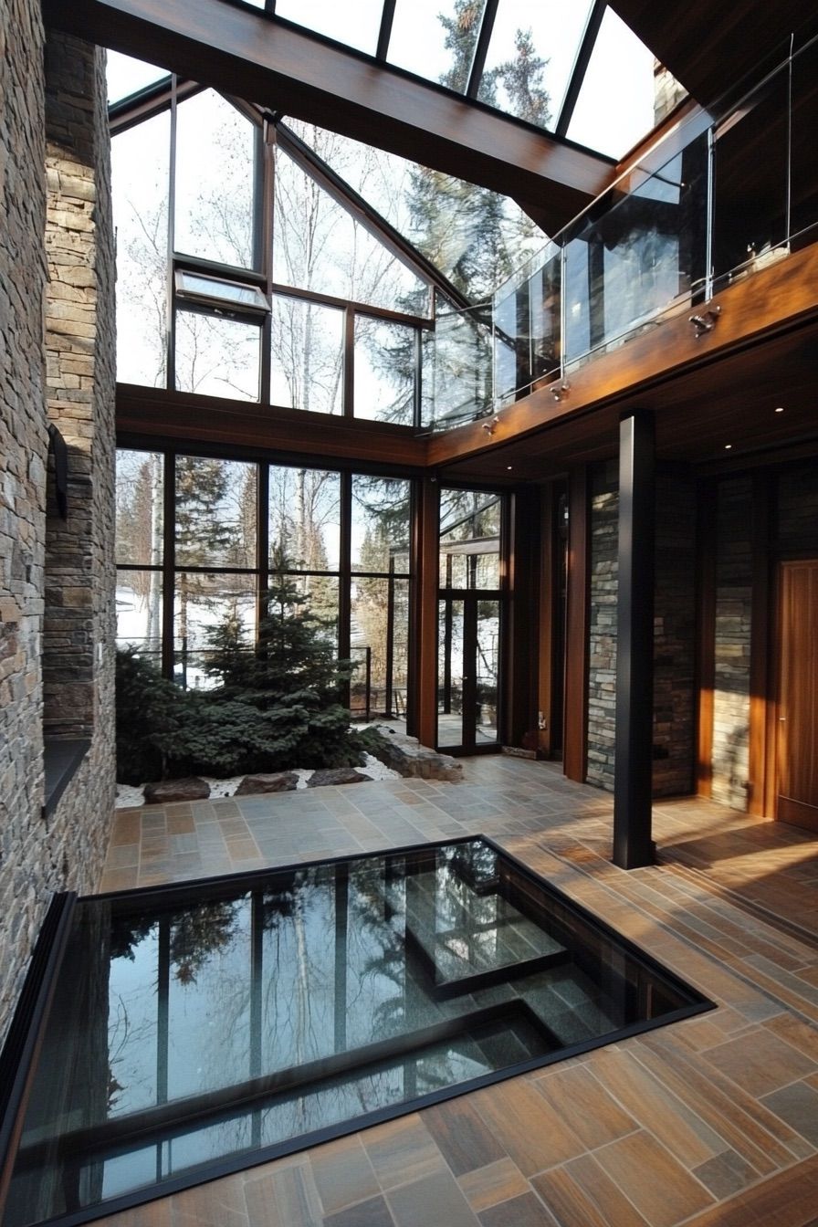 Atrium With a Retractable Roof - photo 3
