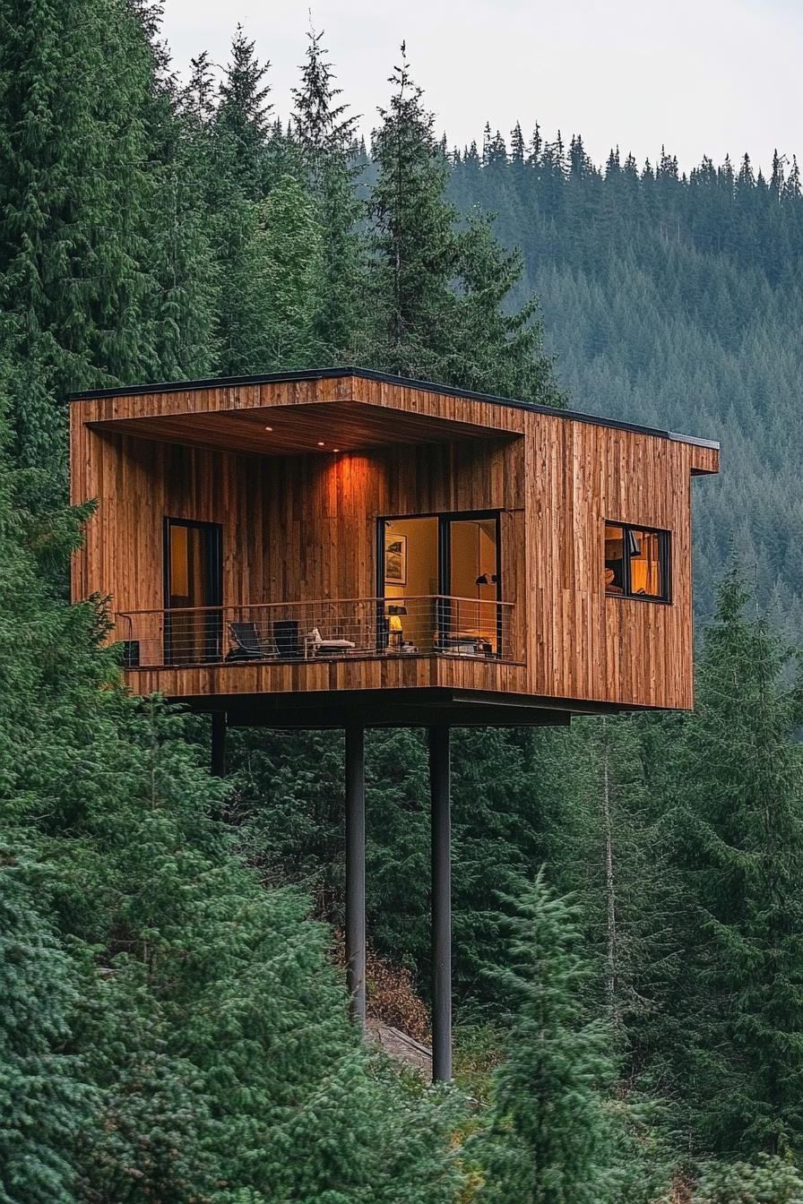 Elevated Pod Cabins on Stilts - photo 2