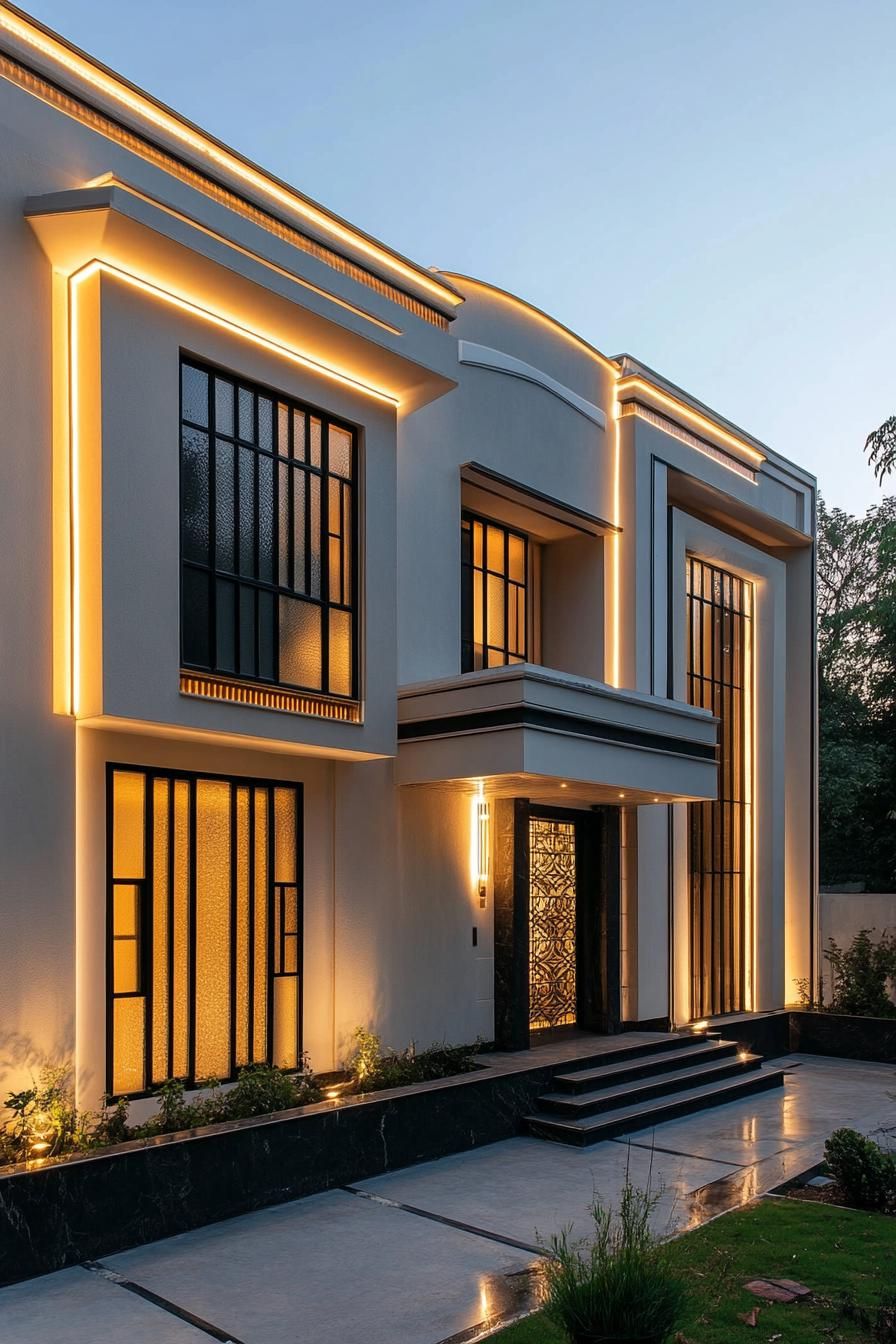 Art Deco Details On The Exterior - photo 3